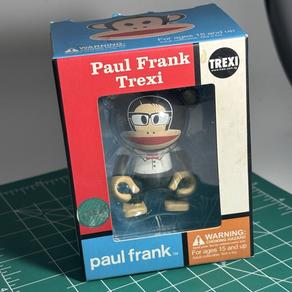 Goody Two Shoes Julius Monkey Paul Frank Trexi Collectible 2.5" Figure 2013